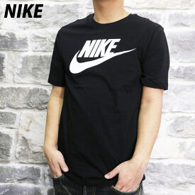 4/24-4/25 2日間限定ゲリラバーゲン 新作 ナイキ Tシャツ 上 メンズ NIKE 半袖 春 夏 ビッグロゴ 綿 100％ AR5005| 大きいサイズ 有 スポーツウェア トレーニングウェア