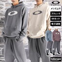 マラソン最大3000円オフクーポン有！ オークリー スウェット 上下 メンズ セットアップ ブランド OAKLEY FOA408126 フード付き フーディ プルオーバー 速乾 吸水 吸汗 ドライ ストレッチ リフレクター 新作 上下セット 大きいサイズ 有 スポーツウェア