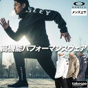 オークリー ジャージ 上下 メンズ セットアップ ブランド ジャージ上下 OAKLEY FOA408209 フード付き フーディ 速乾 吸水 吸汗 ドライ ストレッチ 保温 フルジップ 黒 白 トラックスーツ UVカット 3ds SALE セール 上下セット 大きいサイズ 有 スポーツウェア
