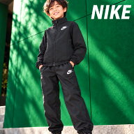 ナイキ YTH NSW ウインドブレーカー 上下 セットアップ ジュニア ブランド NIKE フルジップ 黒 ワンポイ…