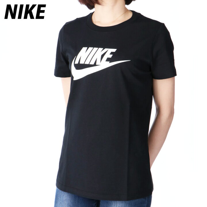 楽天市場 新作 ナイキ レディース Tシャツ 上 Nike ビッグロゴ 半袖 Bv6170 Blk 送料無料 スポーツウェア トレーニングウェア ウィメンズ かわいい 大きいサイズ 有 トップス ウォーキング ウェア スポーツ おしゃれ ブランド オリジナルスジャージのno Style
