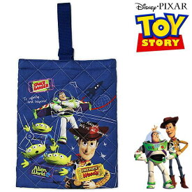 トイ・ストーリー キルト シューズバッグ 18 キッズ Disney Pixar Toy Story 靴入れ ディズニー ピクサー キャラクター カバン 通園 通学 【RCP】