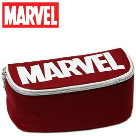 マーベル・コミックス フルオープンペンケース レッド メンズ レディース キッズ Marvel Comics アメコミ キャラクター ステーショナリー グッズ 小物入れ 【RCP】