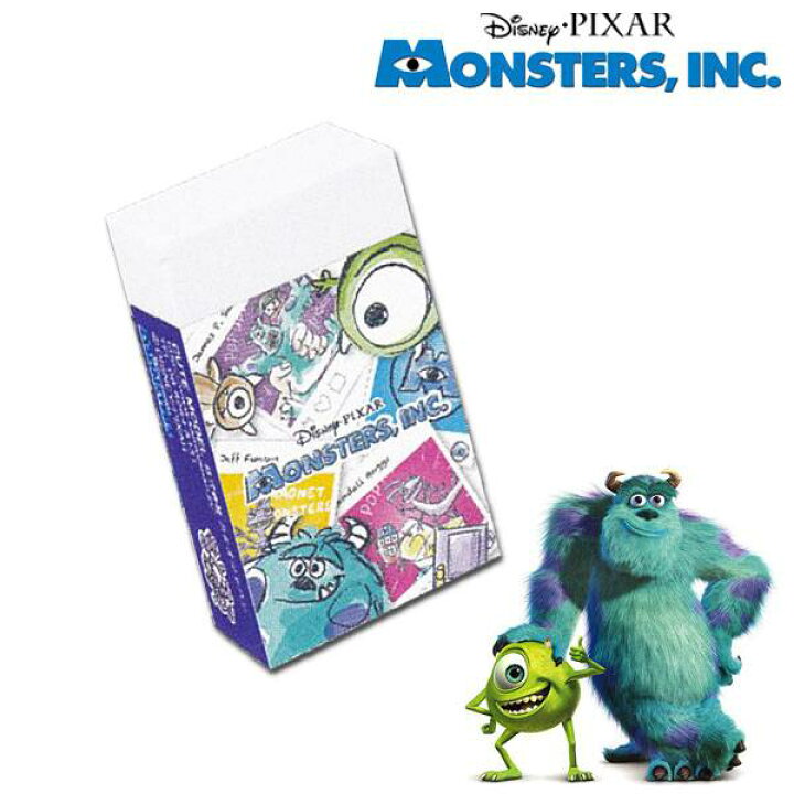 楽天市場 モンスターズ インク まとまるくん消しゴム イイネ レディース キッズ Disney Pixar Monsters Inc ディズニー ピクサー キャラクター ステーショナリー グッズ 文房具 Rcp 雑貨shop アド