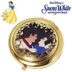 白雪姫 コンパクトミラー レディース Disney Snow White and the Seven Dwarfs ディズニー キャラクター グッズ メイク道具 【RCP】