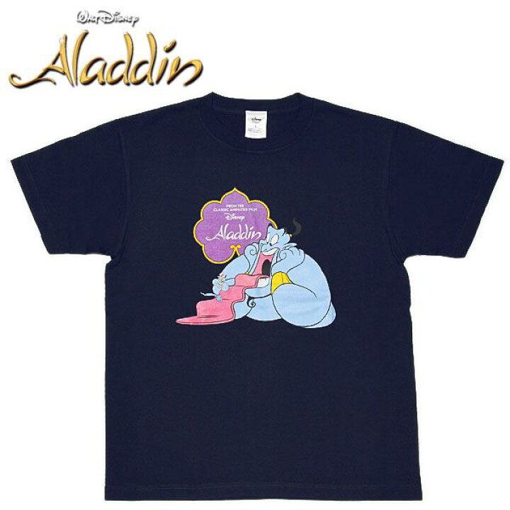 楽天市場】アラジン 半袖Tシャツ ジーニー レディース メンズ ウェア 