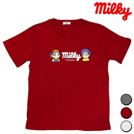 ペコちゃん 半袖Tシャツ ペコ＆ポコ柄 レディース メンズ ウェア トップス