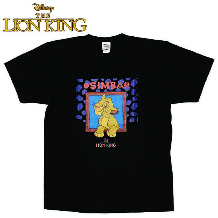 楽天市場】ライオン・キング 半袖Tシャツ シンバ/窓 メンズ レディース 