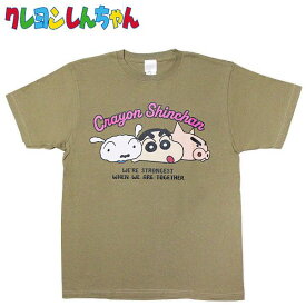 クレヨンしんちゃん 半袖Tシャツ フェイスロゴ メンズ レディース ウェア トップス