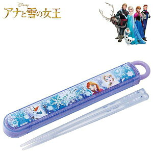 アナと雪の女王 スライド箸&箸箱セット 25 キッズ 抗菌 食洗機対応 食器 ABS2AMAG