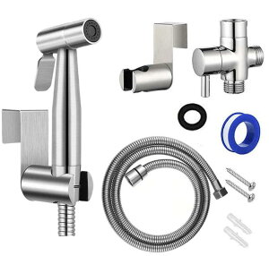 高水圧 洗浄セット(ノズル トイレホース 分水離器 など)手持ちホース 便器内 洗浄 掃除 消臭 抗菌 節水