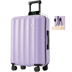 スーツケース lサイズ キャリーケース 7泊以上 キャリーバッグ 前開き USBポート PC収納 フック付き 超軽量 ストッパー付き TSAローク搭載 旅行 出張 suitcase