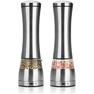 手動ミル ペッパーミル ソルトミル 調味料挽き ミル 結晶塩 ペッパー こしょう スパイス 香辛料 粗さ調節 岩塩 黒胡椒 コショウ 擦り 手動 グラインダー