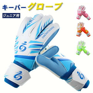 プ ジュニ キーパーグローブ キッズ トレーニング 練習用 少年 ゴールキーパー ジュニア フットサル サッカー キーパーグローブ