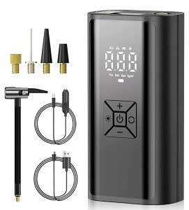 y2024ZpzdC GA[|v ] C  dGA[|v RpNg ő刳150PSI ~ 6000mAh eʃobe[  Ď p LCDfW^\ Cgt SOS