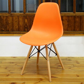 椅子 DSWシェルチェア W46.5×D55×H81×SH45cm イームズチェア イームズ eames shell chair 木脚【送料無料】