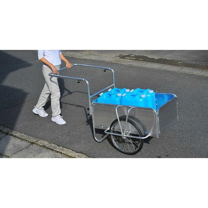 楽天市場】リヤカー 折りたたみ アルミ製 大型 販売 ノーパンクタイヤ 