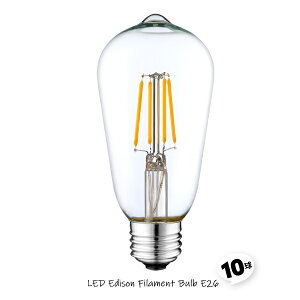 LED E26^ ST64 10 GW\ d LEDtBg g GW\d tBg^Cv gFnyz