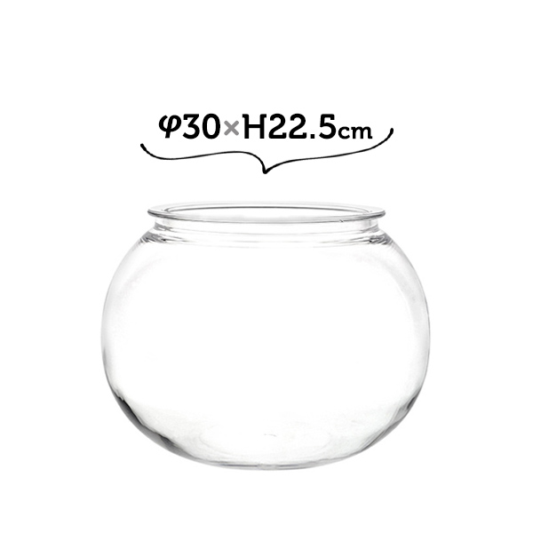 花瓶 割れない素材 アクアリウム 金魚鉢 アクリルより丈夫 ホワイエ 割れない花瓶 アクリルより強い テラリウム PV球形 30×H22.5 直営店