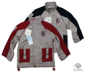 【子供服】小さな騎兵隊背中のロゴが格好いい切り替えしジャケット（ウインドブレーカー）（濠Du)子供 誕生日プレゼント 子ども 子供服 ブランド 上品 アドゥラブル