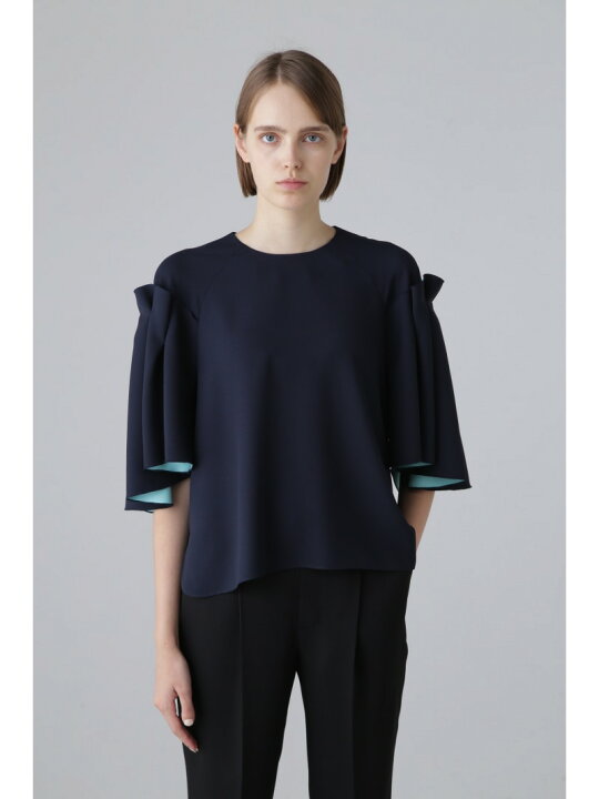 楽天市場】【SALE／60%OFF】◇バイカラーボンディングブラウス ADORE  