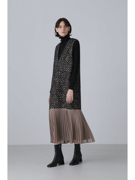 楽天市場】【SALE／50%OFF】◇ヘリンボーンツィードワンピース ADORE 