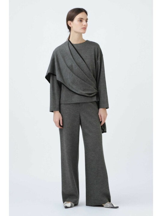 楽天市場】【SALE／70%OFF】ウールスムースワイドパンツ ADORE 