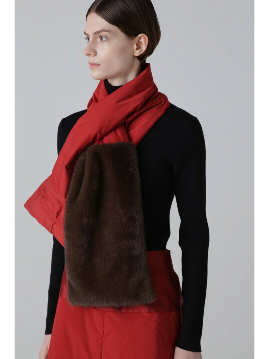 楽天市場】【SALE／50%OFF】◇パディッドダウンマフラー ADORE 
