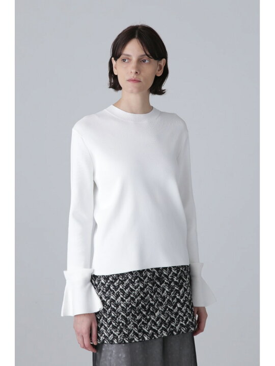 楽天市場】【SALE／57%OFF】◇ダブルラッフルカフニット ADORE 