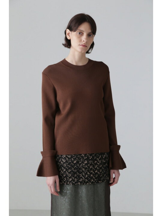 楽天市場】【SALE／57%OFF】◇ダブルラッフルカフニット ADORE 