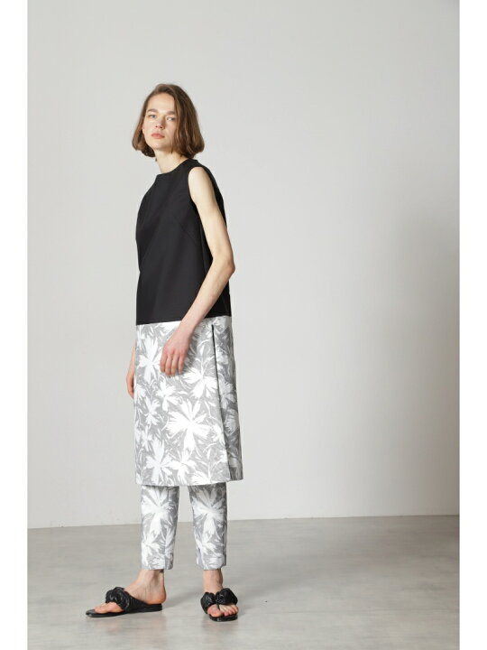 楽天市場】【SALE／50%OFF】フラワージャガードセミワイドパンツ ADORE 