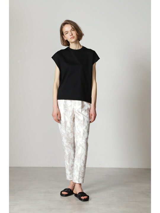 楽天市場】【SALE／50%OFF】フラワージャガードセミワイドパンツ ADORE 