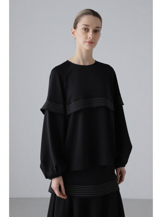 楽天市場】【SALE／50%OFF】◇ステッチジョーゼットブラウス ADORE 