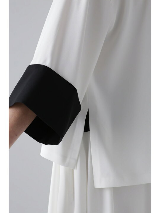 楽天市場】【SALE／50%OFF】◇バイカラージョーゼットブラウス ADORE 