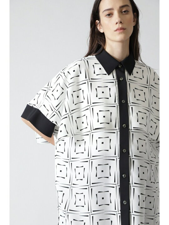 楽天市場】【SALE／50%OFF】モノトーンブロックブラウス ADORE  