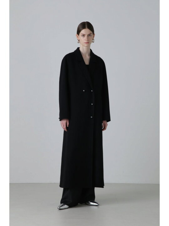 楽天市場】◇ソリッドウールリバーロングコート ADORE アドーア  