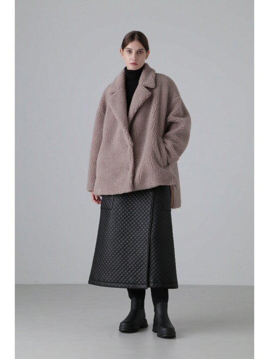 楽天市場】【SALE／50%OFF】キルティングフェイクレザースカート ADORE 