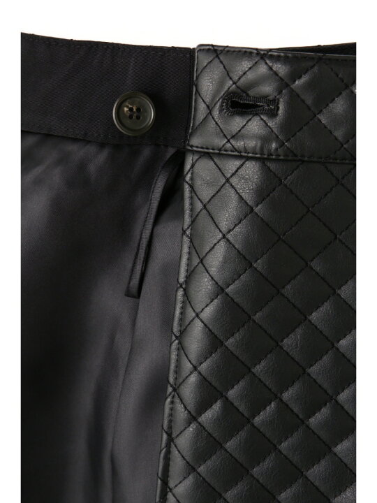 楽天市場】【SALE／57%OFF】キルティングフェイクレザースカート ADORE  