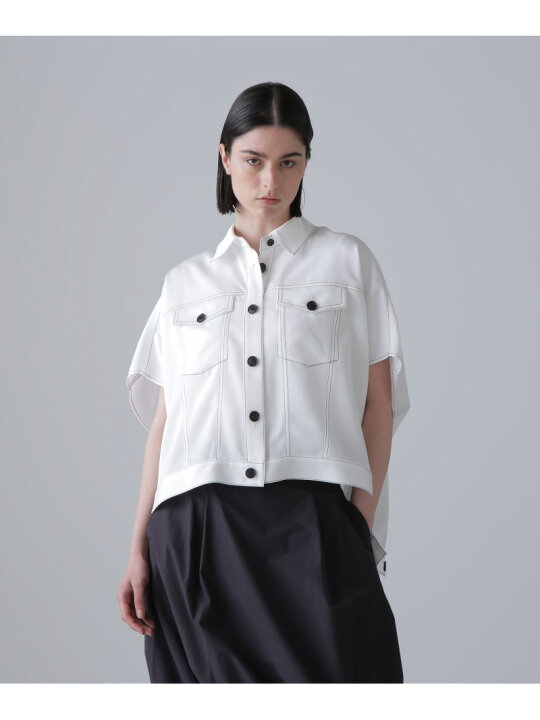 楽天市場】◇ドライストレッチツイルブラウス ADORE アドーア トップス 