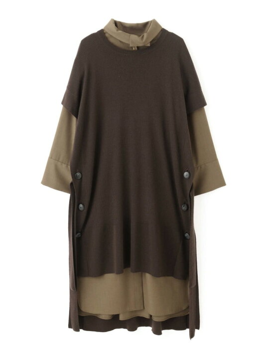 楽天市場】【SALE／50%OFF】ワンピース+ウールポンチョ ADORE アドーア  