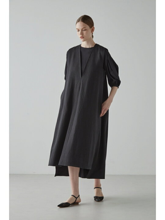 楽天市場】【SALE／50%OFF】麻ツイルワンピース ADORE アドーア 
