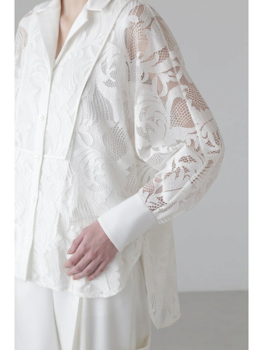 楽天市場】【SALE／50%OFF】◇ボタニカルレースブラウス ADORE 