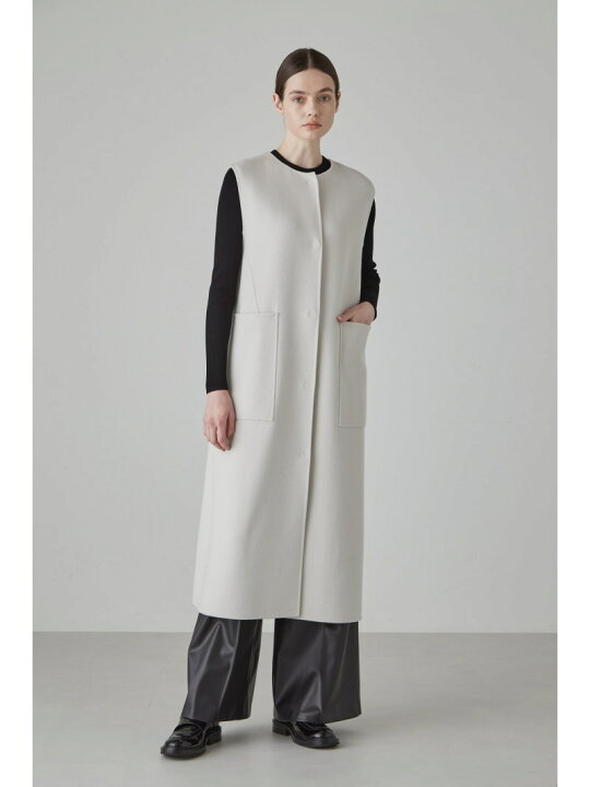 楽天市場】【SALE／50%OFF】ソリッドウールリバージャケットジレ ADORE 