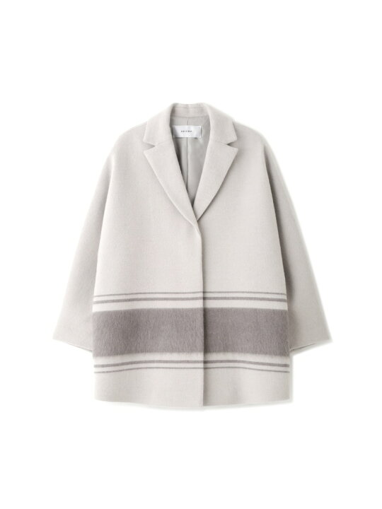 楽天市場】【SALE／57%OFF】シャギーミックスボーダーコート ADORE  
