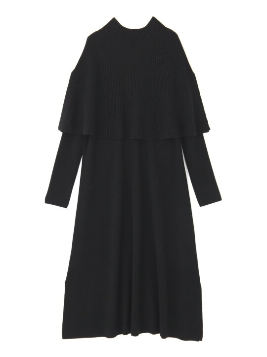 楽天市場】【SALE／50%OFF】ケープレイヤードニットワンピース ADORE  