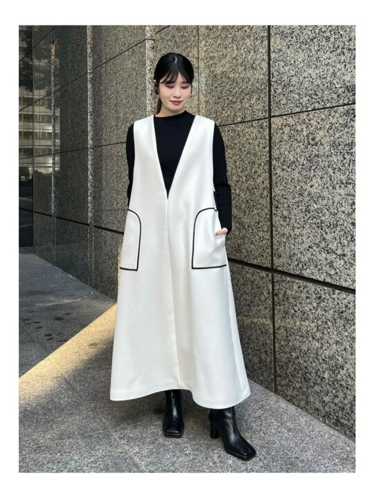 楽天市場】◇バイカラーアムンゼンワンピース ADORE アドーア 