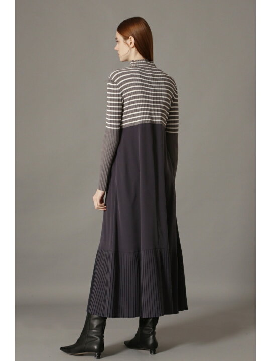 楽天市場】【SALE／50%OFF】◇ボーダーニットドッキングワンピース  