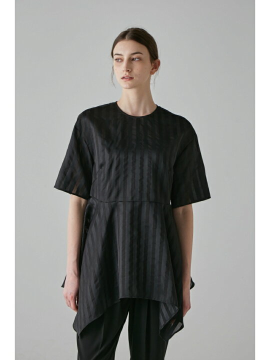 楽天市場】【SALE／50%OFF】◇オーガンザストライプブラウス ADORE 