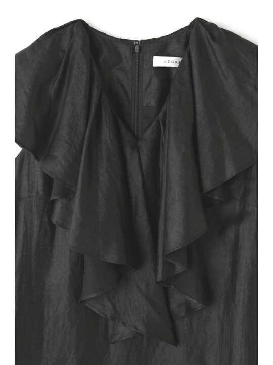 楽天市場】【SALE／50%OFF】ラスター麻ロングワンピース ADORE 
