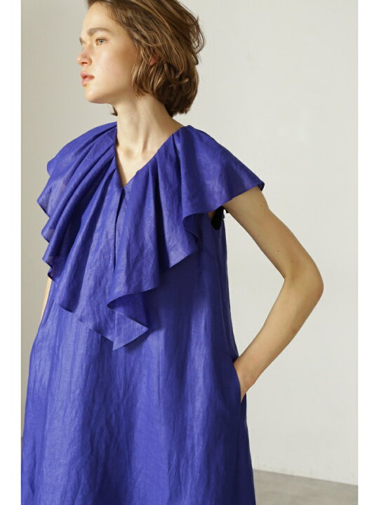 楽天市場】【SALE／50%OFF】ラスター麻ロングワンピース ADORE 